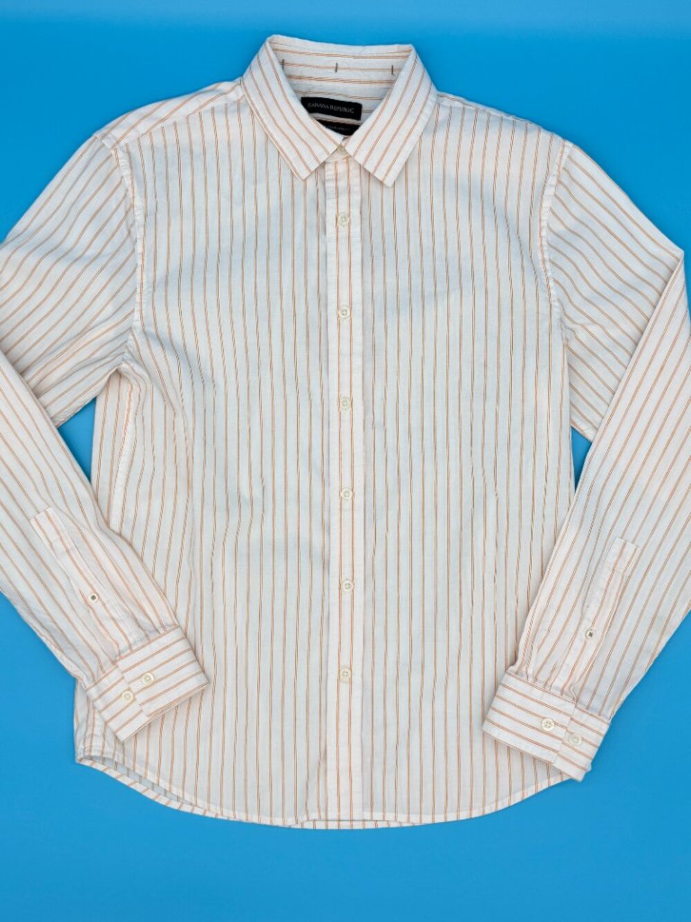 Banana Republic Striped Long Sleeve Button Up Shirt S